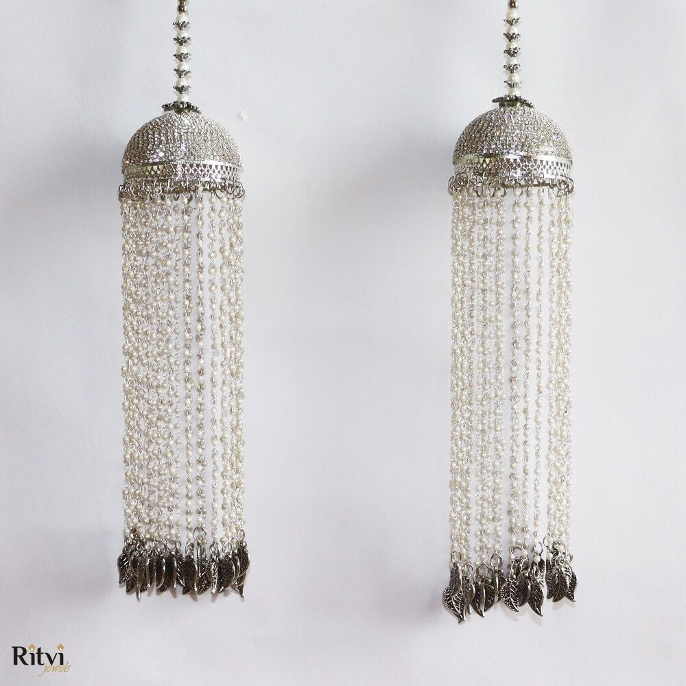 silver Bridal Kalira
