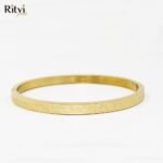 Abstract Shapes Gold Bracelet For Kids - Image 2