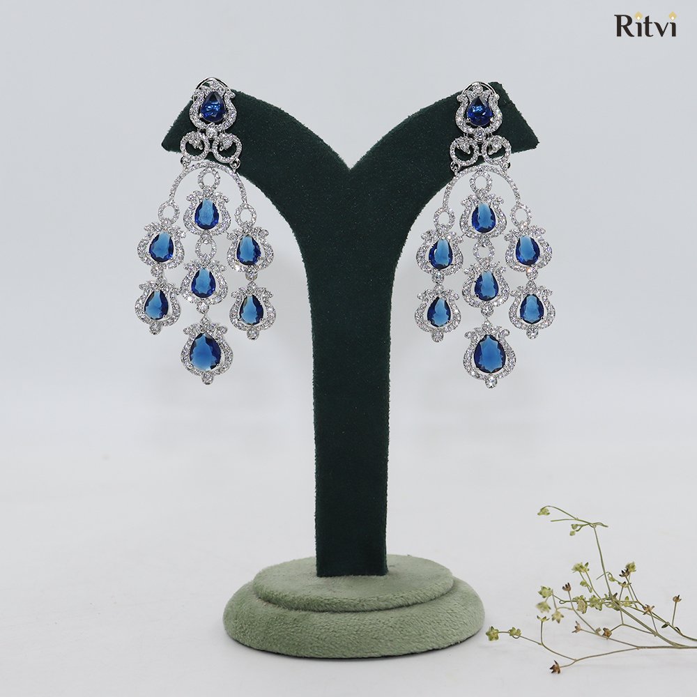 ashika zircon earrings
