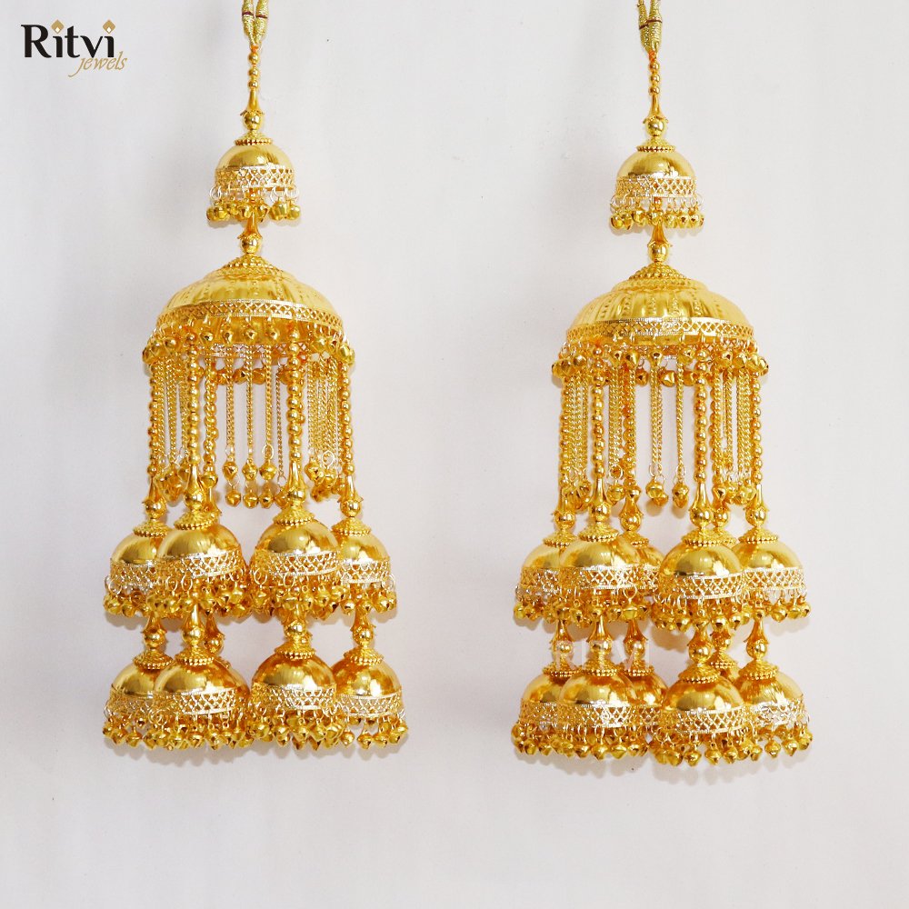 Radhika Gold Plated Bridal Kalira
