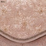 Shayra Designer Coral Pink Handmade Bag - Image 2