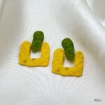 Yellow Ferry Fashion Earrings
