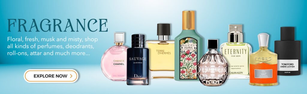 Luxury Perfumes vs Budget Perfumes Ritvi perfumes slider