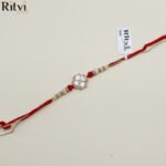 Ritvi Pearl Blossom Rakhi