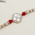 Ritvi Pearl Blossom Rakhi